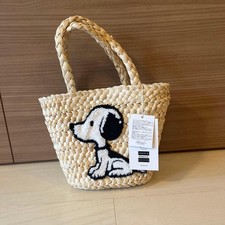 Sac panier à broder Snoopy