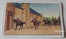 CHROMO Image Chocolat L'AIGLON : Les 3 MOUSQUETAIRES N°110 WINTER au couvent