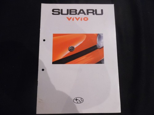 Catalogue subaru vivio 12 - –,