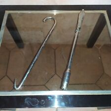 Antique Lot A Trepan And Bone Hook MEDICINE TOOL SURGERY C.1920