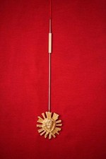 balancier de pendule,empire,biedermeier,bronze !!