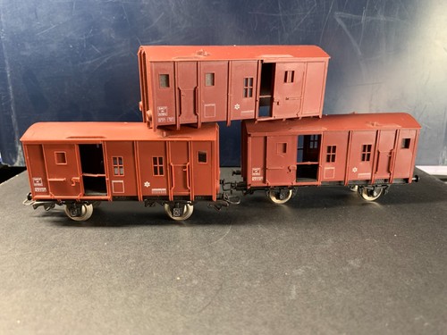 Lot wagons fin de - de,