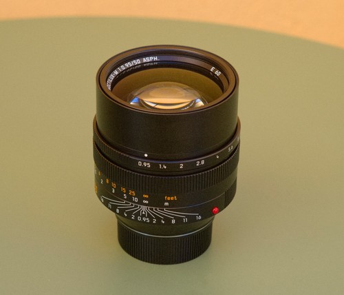 Objectif leica noctilux - objectif,