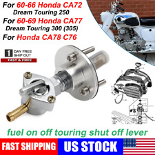 For Honda Dream 250 305 Petcock CA77 CA78 CA72 CA 77 78 C76 Benly Gas Tank Part