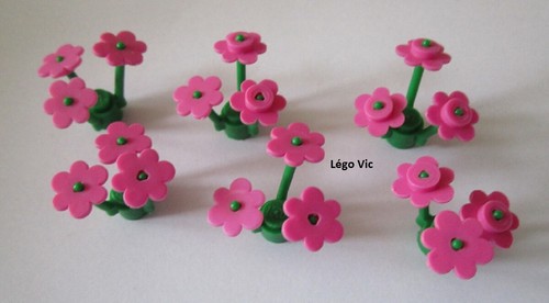 Lego fleurs flowers 3741 - lego, 6