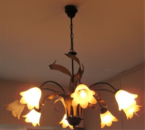 Lustre cuivre avec - en, 8