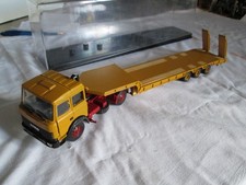 Old cars Iveco camion semi remorque porte char/engin 1/43