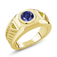 Men's 18K Yellow Gold Plated