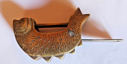 Ancien cadenas serrure carpe - ancien,