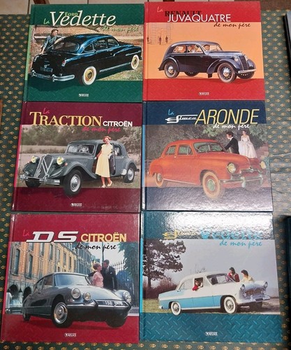 Lot livres voiture - voiture, de