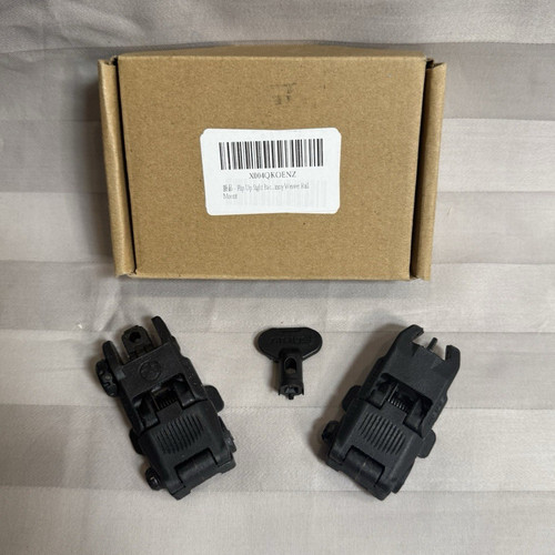Flip back sight front - up, /