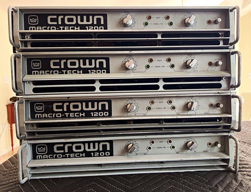 Crown macro tech 1200 - macro-tech, lot