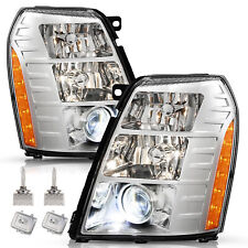 For 2007-2014 Cadillac Escalade HID Projector w/Ballast&Bulbs Headlight