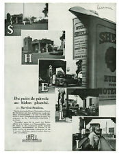 1930s Lecram Antique Shell Oil Well Drum Plumbed Drum Issue Magazine