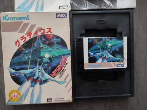 Nemesis konami msx - 2, (notice)