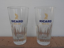 2 verres RICARD 17 CL AROSA -