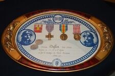 1914/18 MEDALS-CROSS OF THE FIGHTER-COMMEMO-INTERALLIED OF A SAPPER OF GENIUS