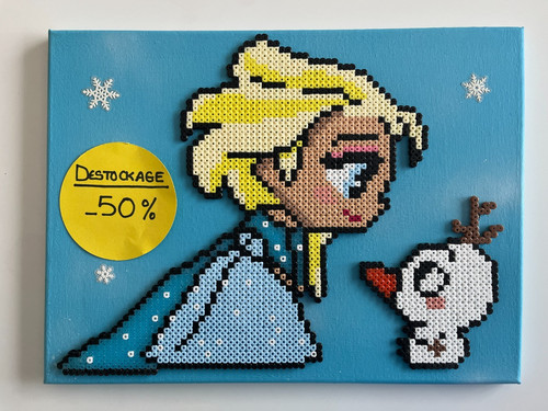 Pixel art perles - pixel, a