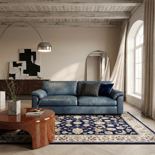 Tapis style persan - bleu, babil