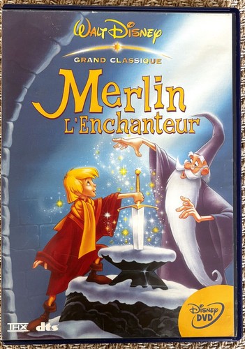 Merlin enchanteur dvd disney - merlin,