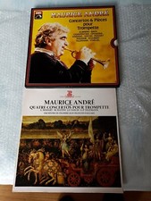 Lot Coffret 4 Disques 33 T Concerto Pour Trompette 1975 + Livret Maurice André 