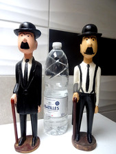 DUPONT AND DUPOND WOODEN TINTIN 35 CM