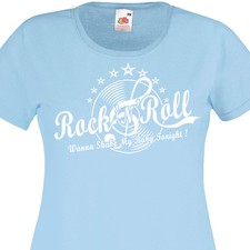 T-shirt femme ROCK'N'ROLL 50's