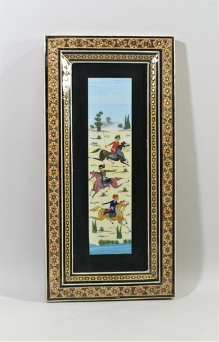 Miniature persane encadree - persane,