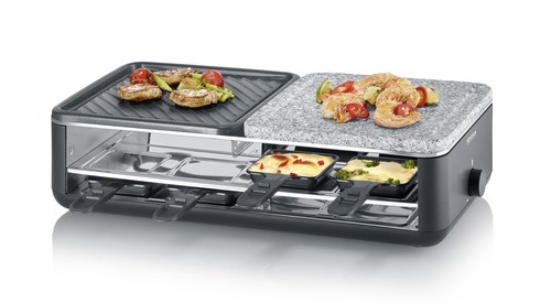 Raclette grille plaque cuisson - raclette,