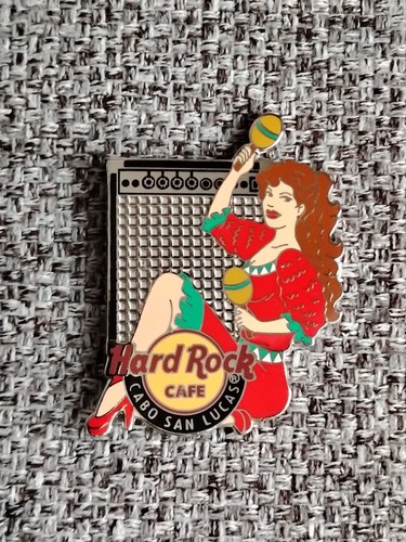 Pin girl hard rock cafe - pin,