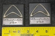 2x ORIGINAL WHARFEDALE PRO LOGOS-NICE-PAIR-PACKED WELL-SHIPS FAST!