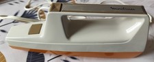 Couteau électrique Moulinex vintage blanc / orange TBE COMPLET