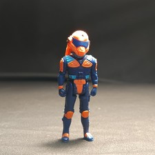 M.A.S.K. MASK Raven Driver Calhoun Burns  Figurine + Casque Kenner 1986