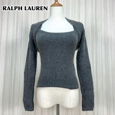 Ralph Lauren Cashmere Wool Knit Ensemble Bolero & Camisole Graly M