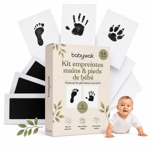 Kit empreinte bébé - empreinte, et