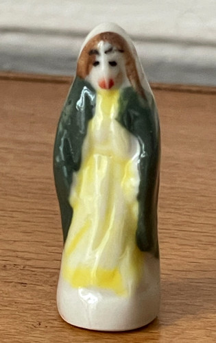 Fève vierge marie - fève, crèche