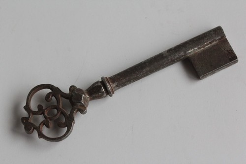 Antique wrought iron wrench - wrought,