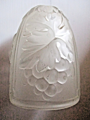 Ancien globe tulipe verre - globe, en