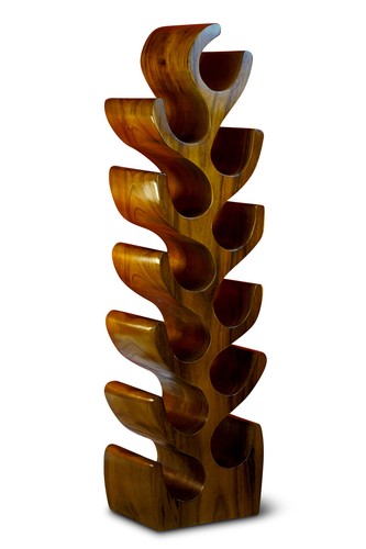 étagère vin bois pour - À,