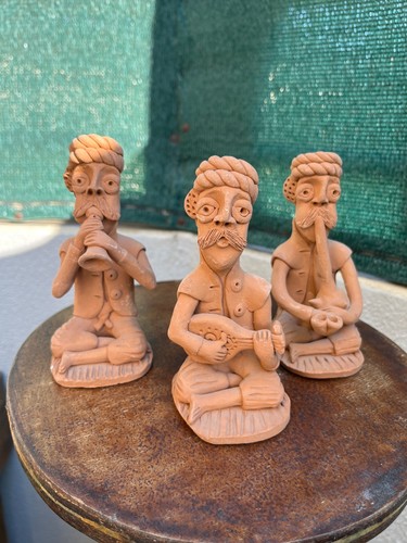 Lot statuettes terre cuite - cuite,