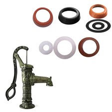 Pompe à eau manuelle en fonte pour pichet, tasse en cuir, pièces pour parc