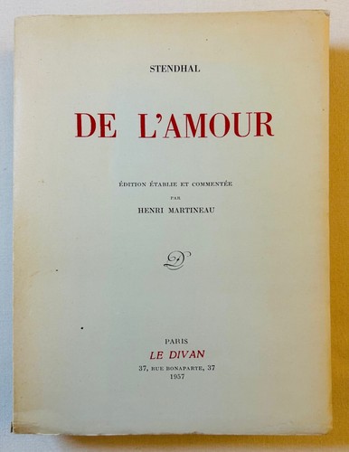 Stendhal amour - stendhal, de