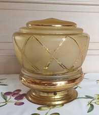Ancien Globe Plafonnier verre