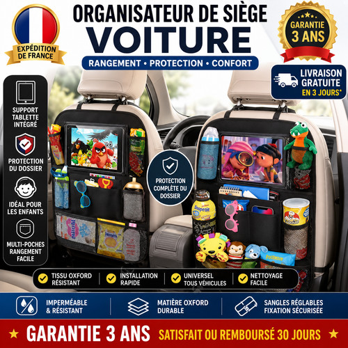 Organisateur siege voiture - organisateur,