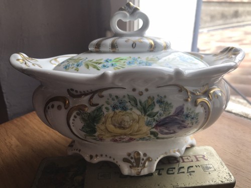 Soupière porcelaine décor - porcelaine,