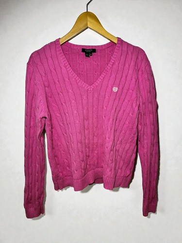 Chaps pull femme rose - pull,