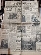 JOURNAL LE PETIT PARISIEN 28