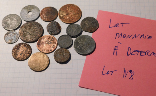 Lot pieces monnaie ancienne - de,