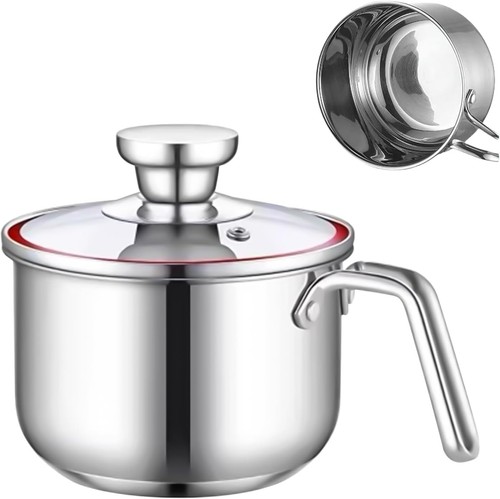 Casserole lait acier - à, en