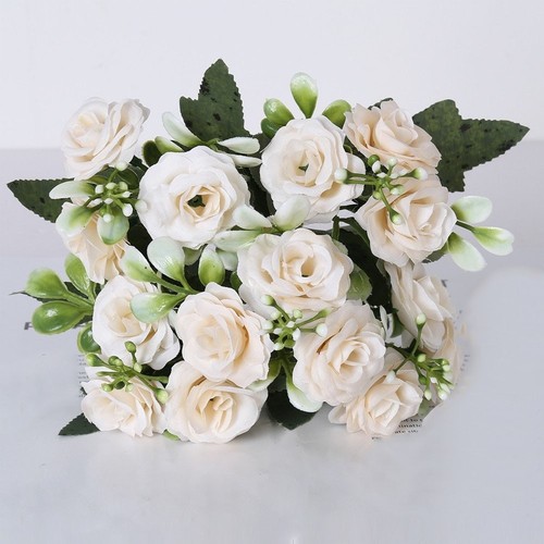 Bouquet artificiel roses - artificiel,